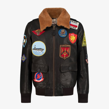 TOP GUN® OFFICIAL SIGNATURE SERIES JACKET 1.0 - Brown – Top