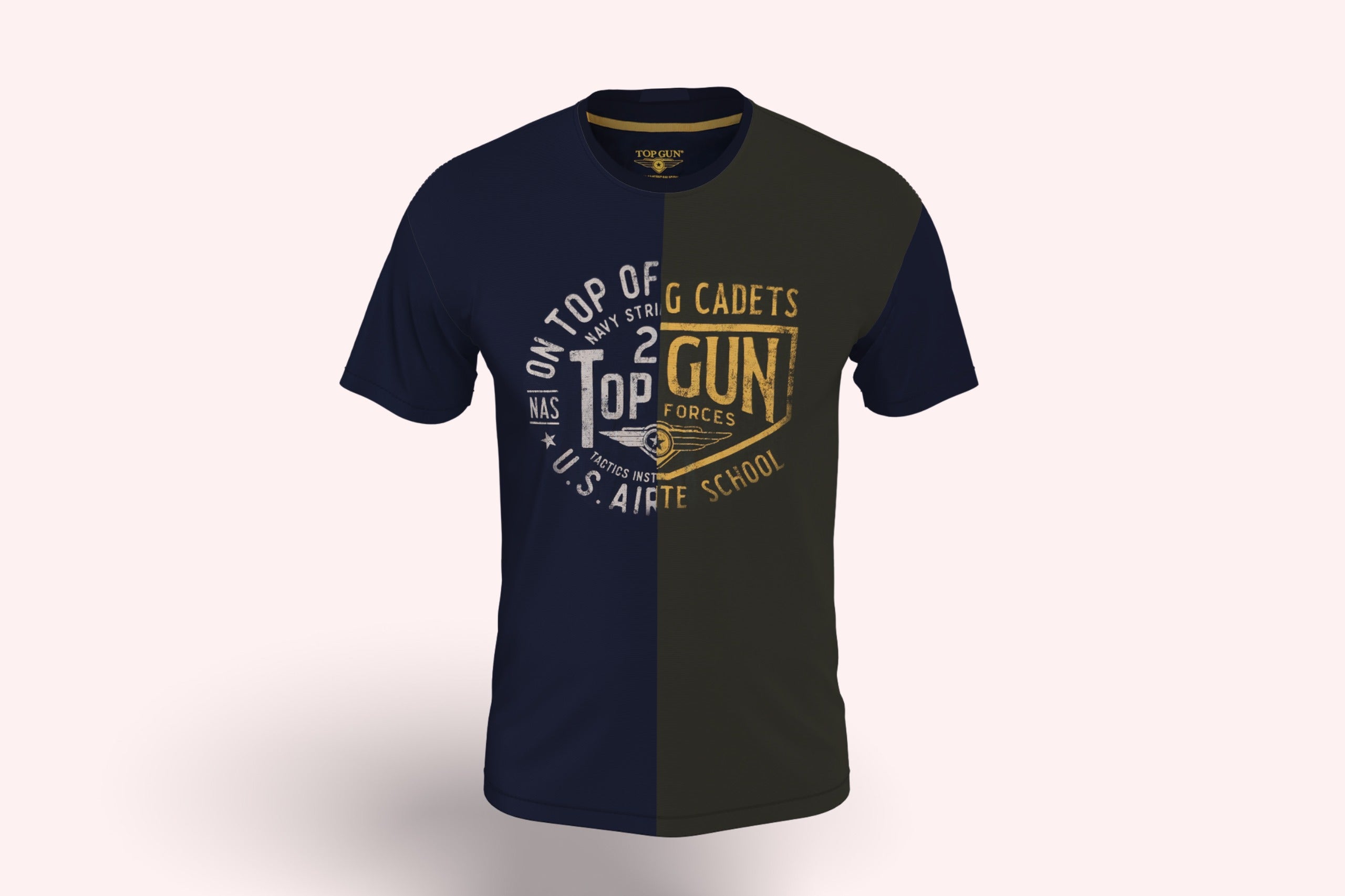 TOP GUN® "COLOR BLOCK" TEE