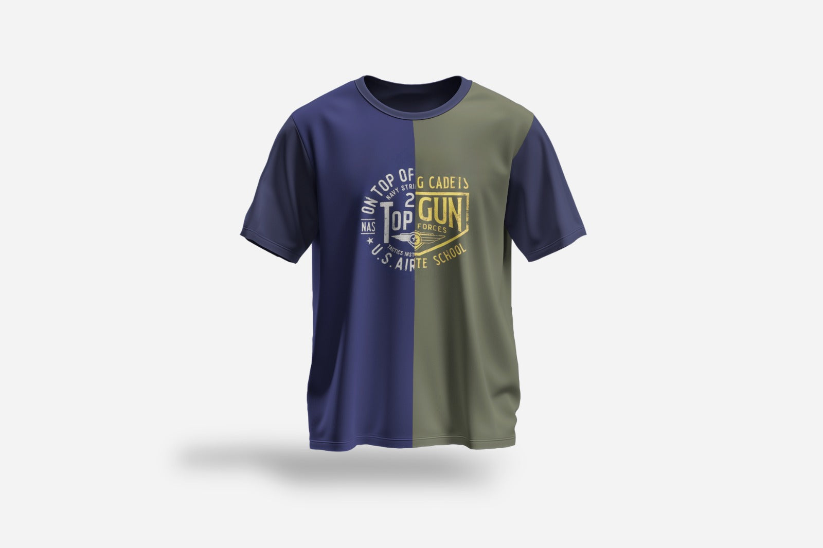 TOP GUN® "COLOR BLOCK" TEE