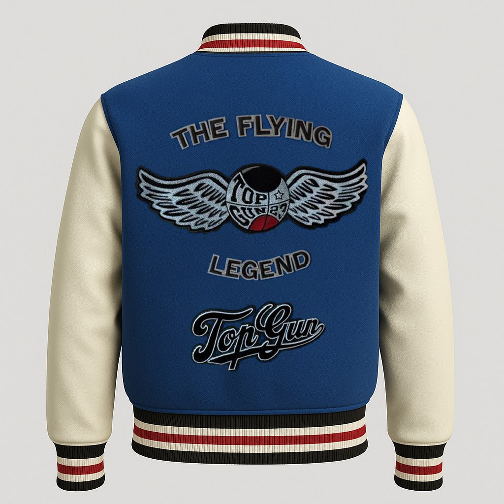 TOP GUN® "FLYING LEGEND" VARSITY JACKET