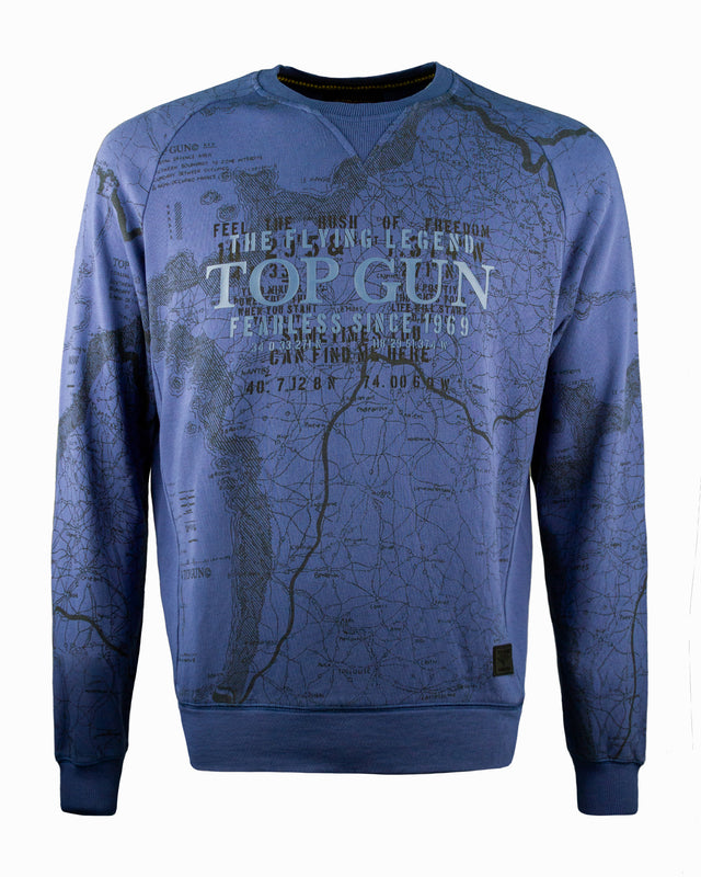 MAP CREWNECK FOR MEN