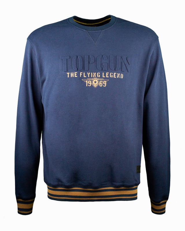 TOP GUN® "THE FLYING LEGEND" VARSITY CREWNECK