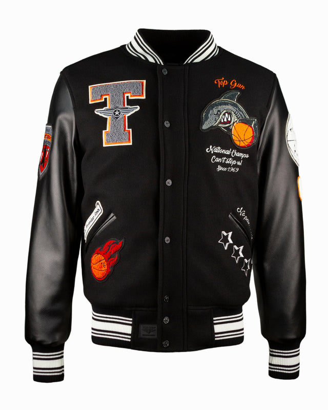 TOP GUN "SHARK " VARSITY JACKET