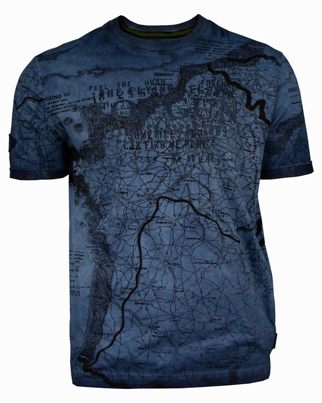 TOP GUN MAP TSHIRTS