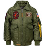 TOP GUN®  KIDS FLIGHT JACKET-Front