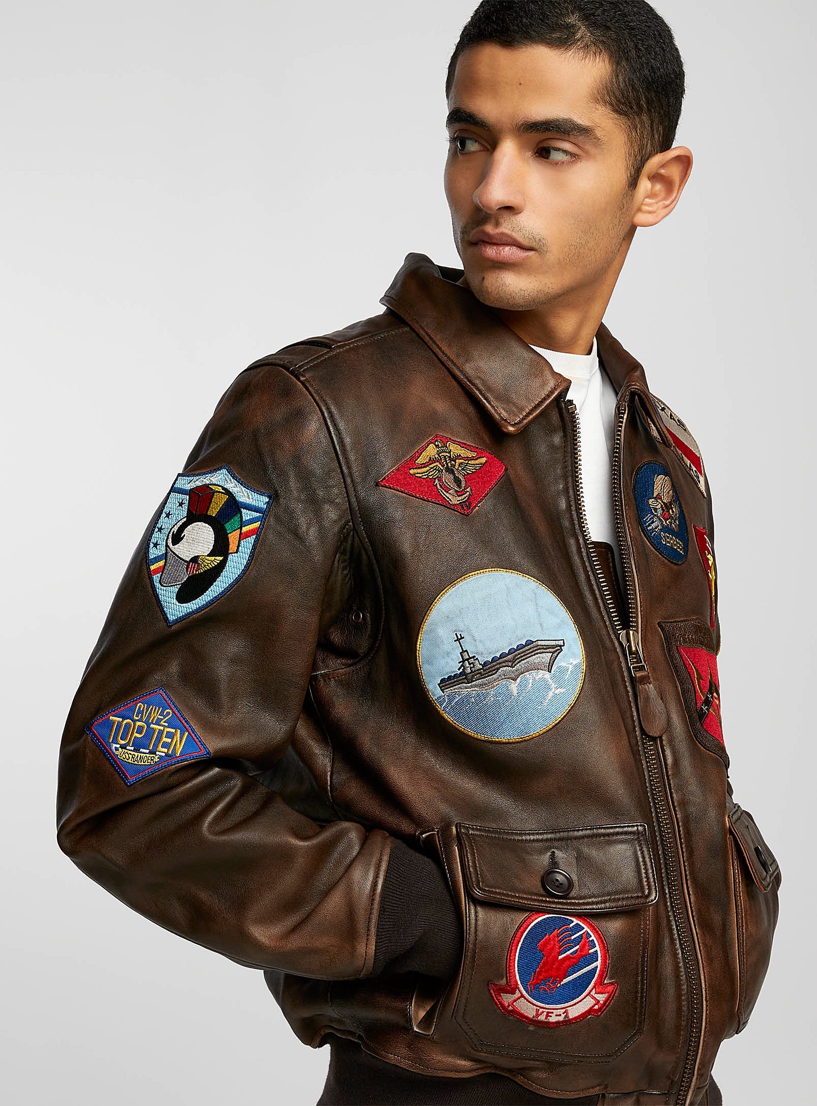 TOP GUN® VINTAGE OFFICIAL SIGNATURE SERIES JACKET