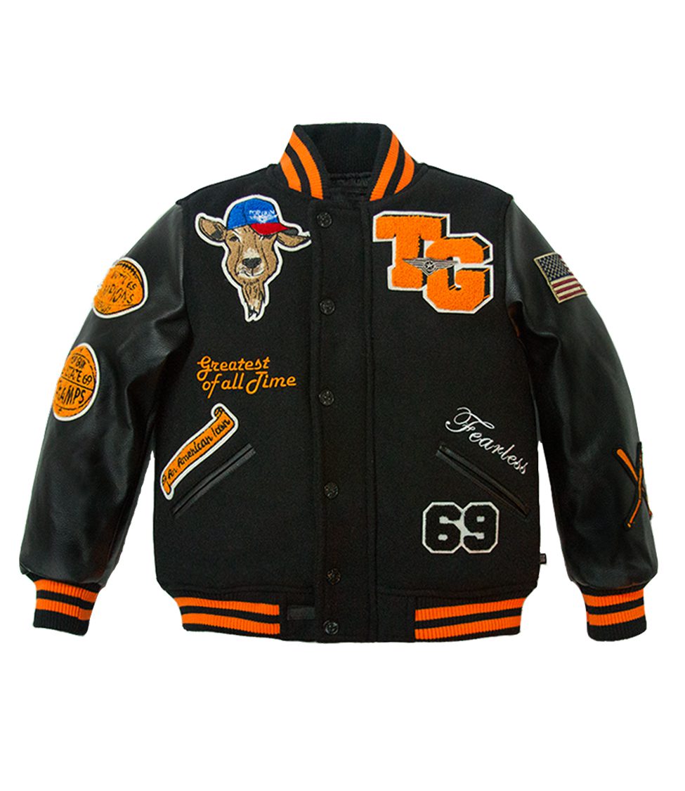 TOP GUN® KIDS ''GOAT''WOOL PU BOMBER