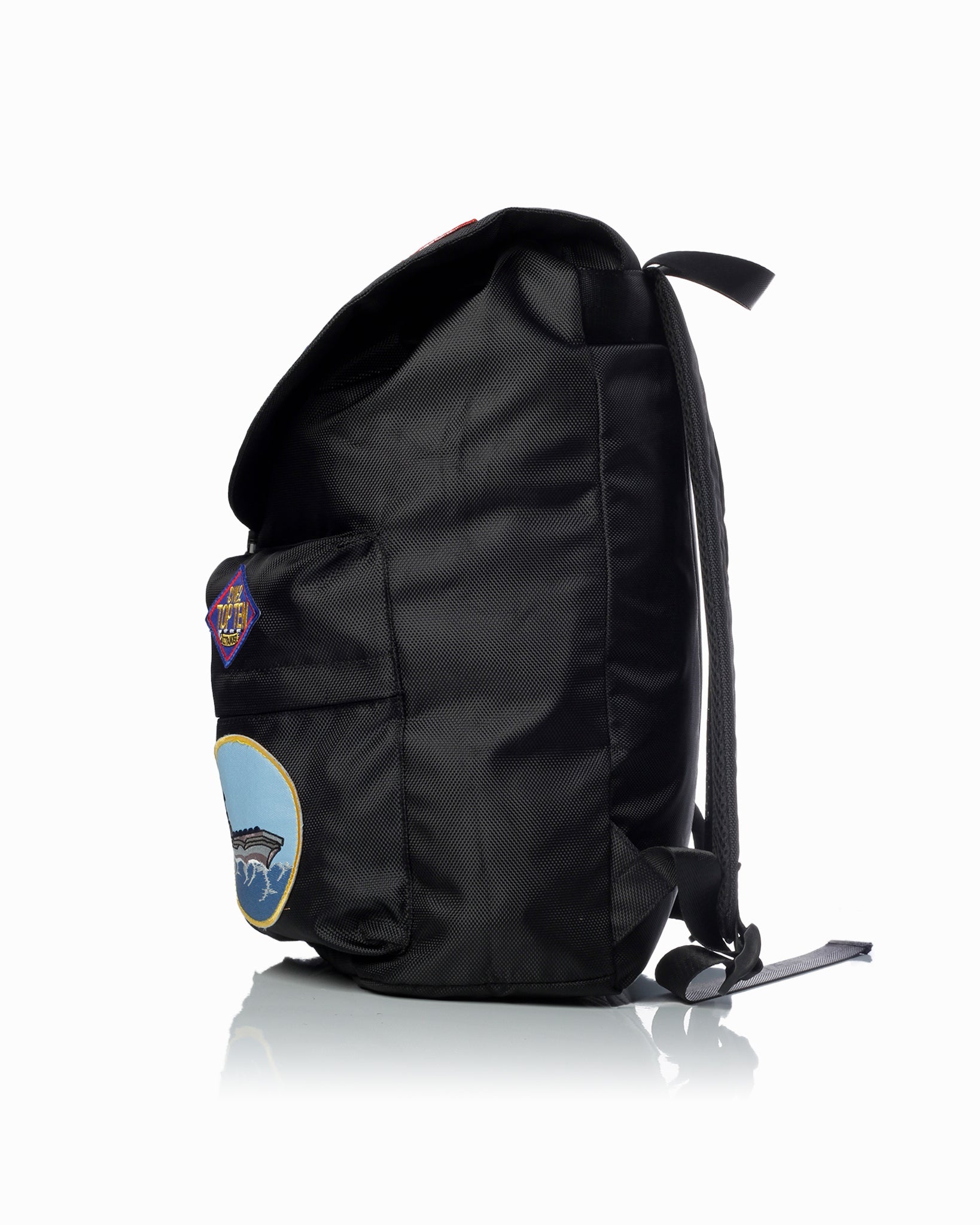 TOP GUN® BACKPACK WITH PATCHES-Black