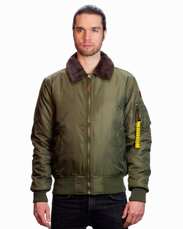 TOP GUN® B-15 MEN'S HEAVY DUTY FLIGHT BOMBER JACKET – Top Gun Arabia