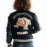 TOP GUN® BULLDOG VARSITY JACKET-Back Model #color_black